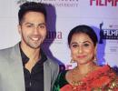 PIX: Varun Dhawan, Vidya Balan, Riteish Deshmukh attend Marathi Filmfare Awards