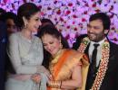 PIX: Sridevi, Chiranjeevi attend Jaya Prada's son's reception