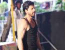 PIX: Shah Rukh gets sporty on Dilwale sets