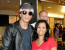 Reader Sahana Chakravarty meets Shah Rukh Khan!