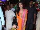 PIX: Shilpa Shetty, Sooraj-Athiya celebrate Janmashtami