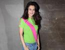 PIX: Ameesha Patel watches film with Kapil Sharma