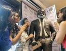 Rajinikanth gets a chocolate statue!