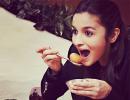 What's on Alia Bhatt's plate?