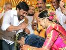 PIX: Chiranjeevi at Krish-Ramya's wedding