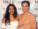 PIX: Radhika Apte, Dia Mirza mingle at a fashion event