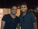 Spotted: Composer Yuvan Shankar Raja in Singapore