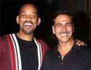 PIX: Akshay parties with Will Smith