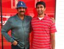 Spotted: Telugu actor Mohan Babu in New York