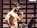 Shahid's makeshift gym for Padmavati