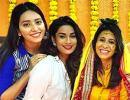 PIX: Kishwer Merchant's haldi ceremony