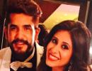 PIX: Kishwer Merchant, Suyyash Rai's wedding reception