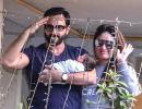 FIRST PICTURES: Saif-Kareena with Taimur