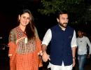 PIX: New parents Kareena-Saif's first dinner date