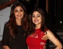 PIX: Shilpa Shetty celebrates sister Shamita's birthday