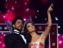 PIX: Shah Rukh Khan, Alia Bhatt perform at the Filmfare awards