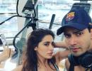 Nargis Fakhri gets ready for Dishoom