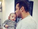 Salman Khan spends time with nephew Ahil