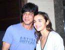 PIX: Shah Rukh watches Udta Punjab with Alia