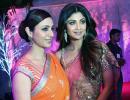 PIX: Shilpa Shetty, Tabu mingle at a party