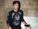 PIX: Ranbir Kapoor watches dad's film, Kapoor & Sons