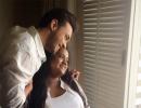 Arpita shows off her baby bump