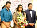 PIX: Prabhudheva, Kamal Haasan attend Ravikumar's daughter's wedding reception