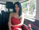 Cannes 2016: Mallika looks elegant in red on Day Two