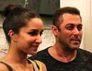 PIX: Tiger, Shraddha party with Salman