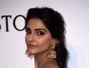 PIX: Sonam gives desi twist to her amfAR gala look