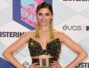 PIX: Deepika Padukone sizzles at the MTV EMA awards