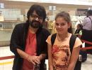 Spotted: Composer Pritam at Mumbai airport