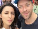 PIX: Coldplay's Chris Martin meets Shraddha, Parineeti, Ayushmann