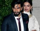 PIX: Ranveer-Deepika party with the Ambanis