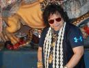 PIX: Bappi Lahiri celebrates Durga pooja