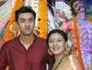 PIX: Ranbir Kapoor celebrates Durga puja