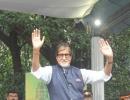 PIX: Big B promotes Swachh Bharat Abhiyan