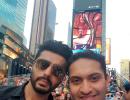 SPOTTED: Arjun, Shraddha in New York