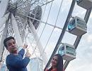 PIX: Aamir-Sanjeeda's fun Hong Kong holiday