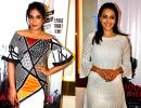 PIX: Richa Chadha, Swara Bhaskar watch a Punjabi film