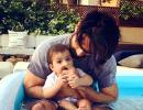 PIX: Shahid Kapoor's pool time with Misha