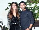 PIX: Kriti, Rajkummar, Ayushmann watch Bareilly Ki Barfi