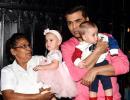 Bollywood tots celebrate Christmas