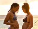 Lisa Haydon's babymoon pictures!