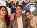 PIX: Kareena-Karisma celebrate dad Randhir's birthday