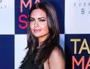 PIX: Esha Gupta, Sunny Leone party with Amy Jackson