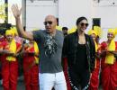 PIX: Vin Diesel arrives in Mumbai, Deepika welcomes him