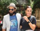 PIX: Neha Dhupia shoots with Ranveer, Varun