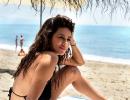 PIX: Shibani Dandekar's Spanish holiday