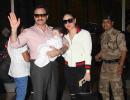 PIX: Saif-Kareena take Taimur on his first foreign trip!